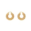 Clearance ZIMMERMANN Twisted Rope Pave Hoops