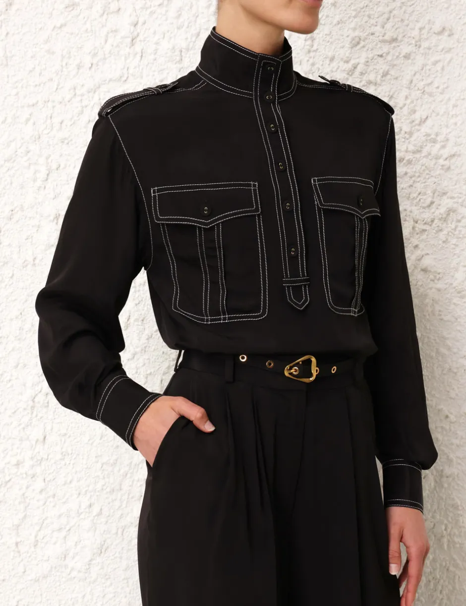 Sale ZIMMERMANN Utility Blouse