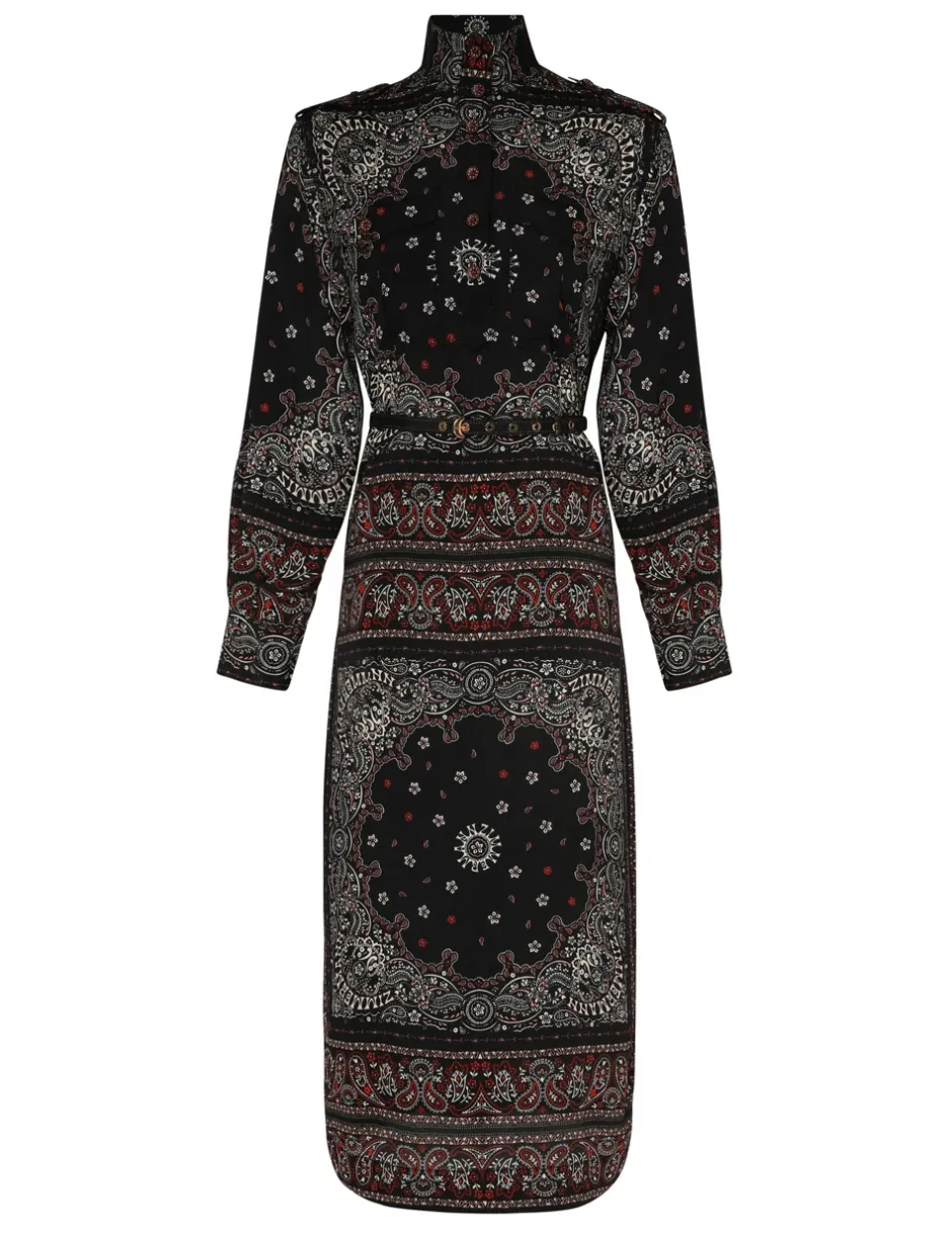 Clearance ZIMMERMANN Utility Midi Dress