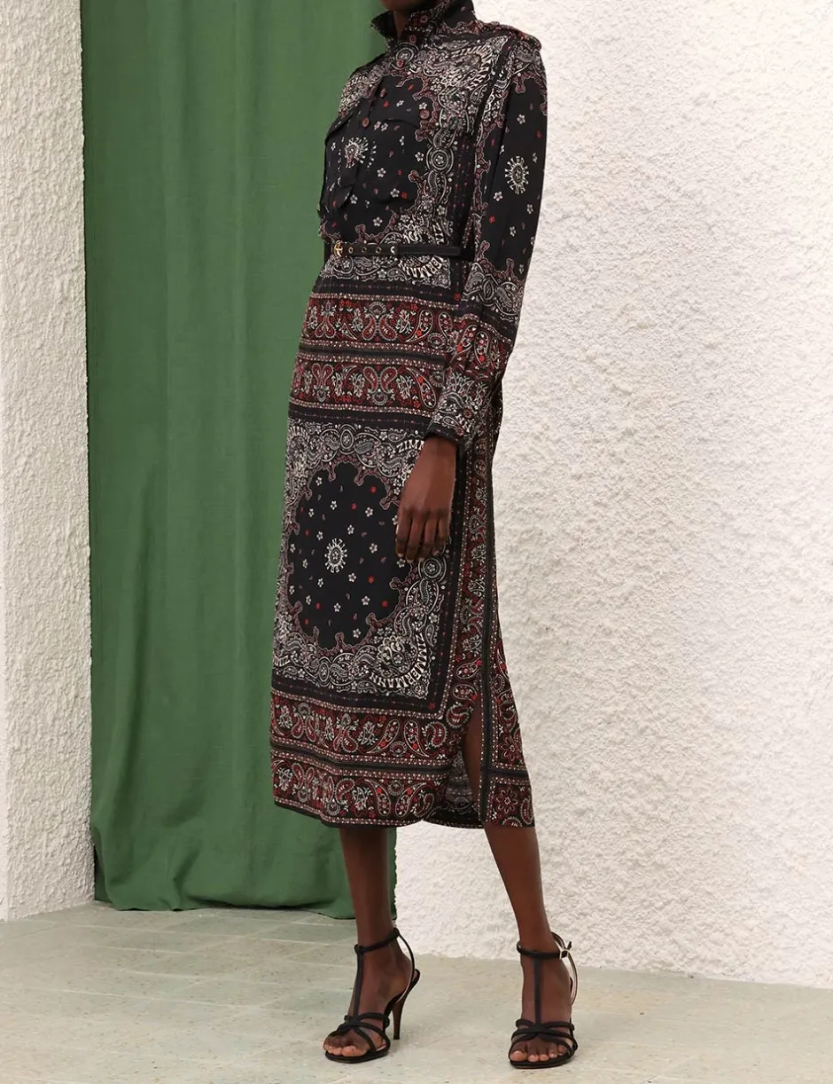 Clearance ZIMMERMANN Utility Midi Dress