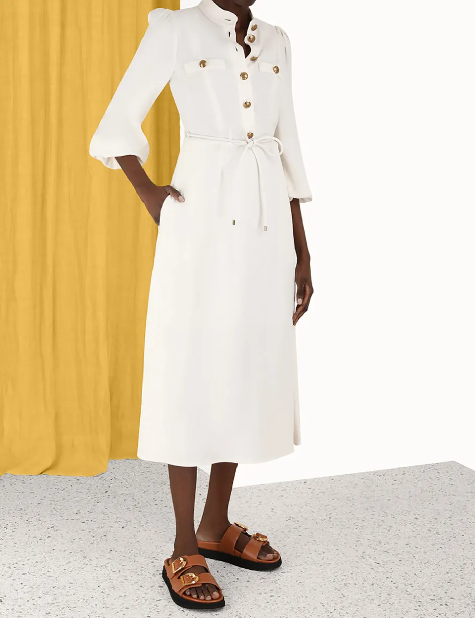 Sale ZIMMERMANN Utility Midi Dress
