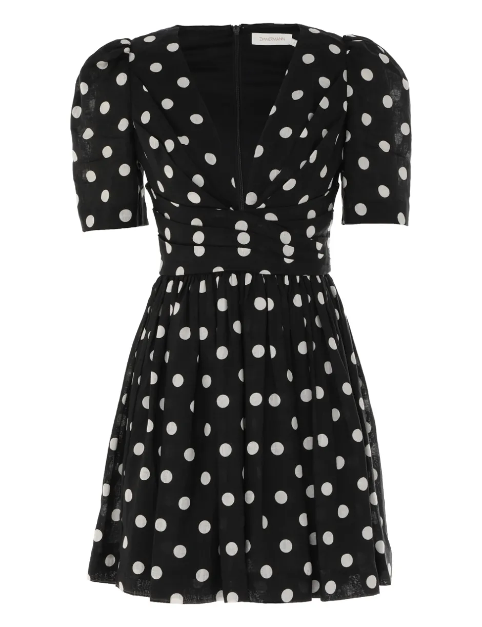 Best ZIMMERMANN V Neck Mini Dress