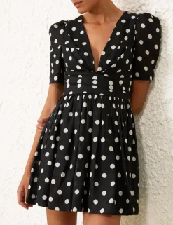 Best ZIMMERMANN V Neck Mini Dress