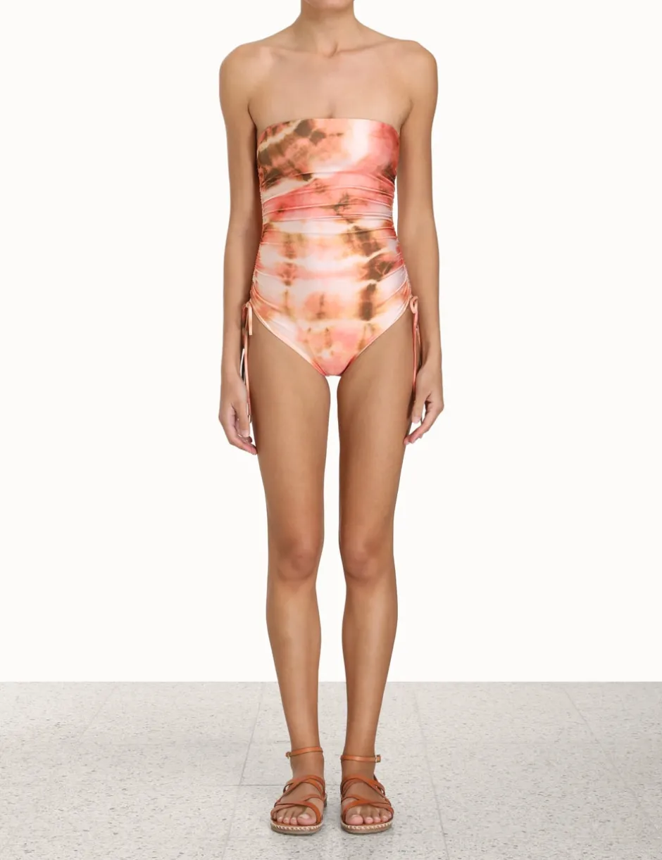 Online ZIMMERMANN Vacay Ruched Side 1Pc