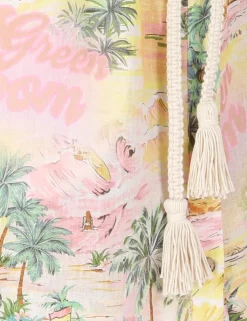 Clearance ZIMMERMANN Vacay Short Sleeve Dress
