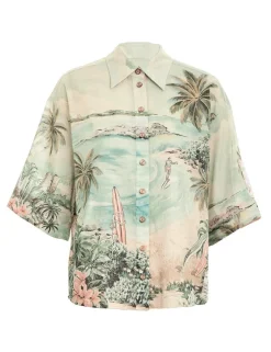 Sale ZIMMERMANN Vacay Surf Shirt