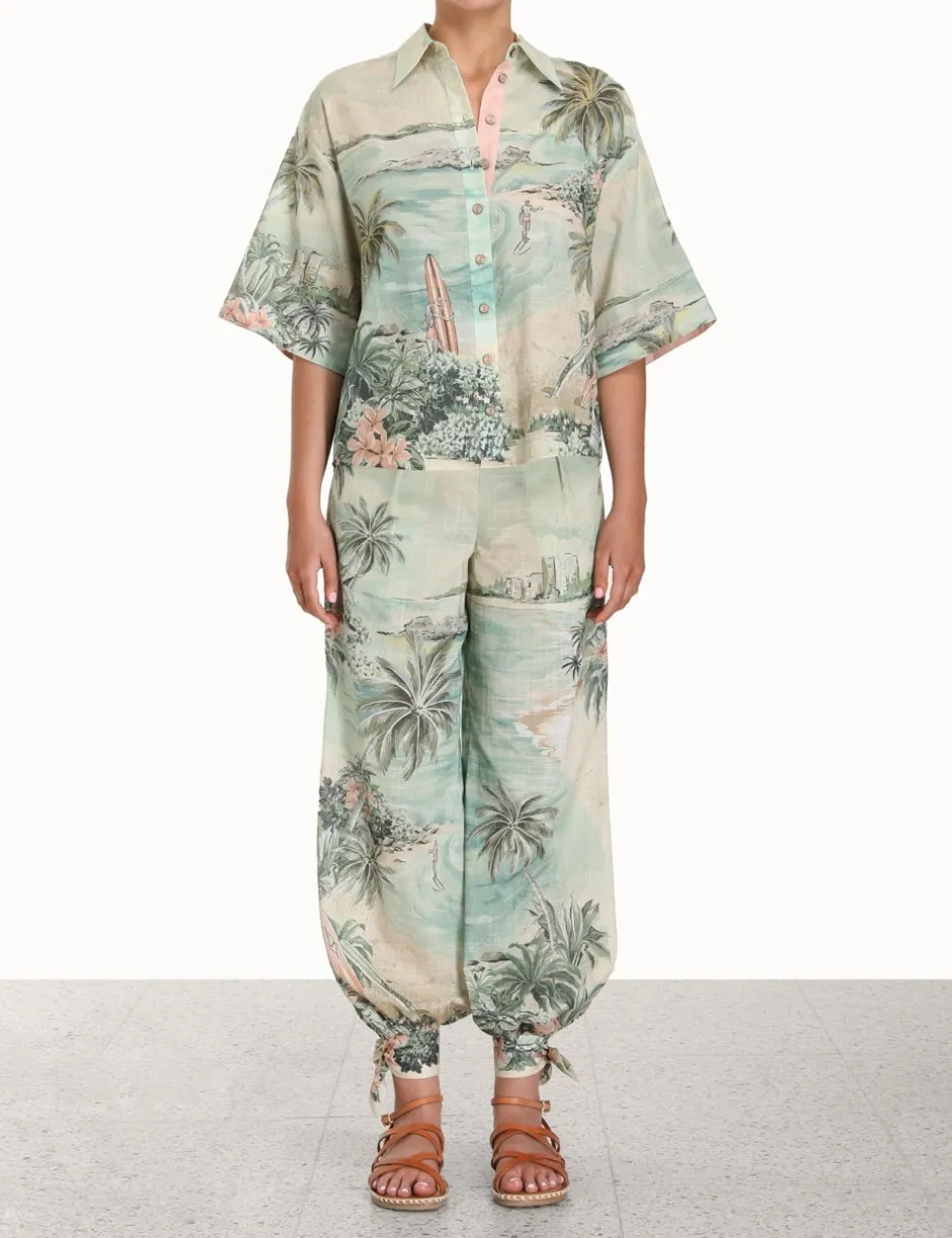 Sale ZIMMERMANN Vacay Surf Shirt