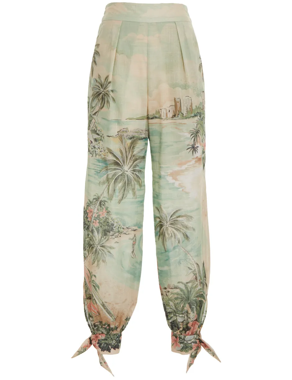 Outlet ZIMMERMANN Vacay Tied Track Pant