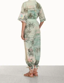 Outlet ZIMMERMANN Vacay Tied Track Pant