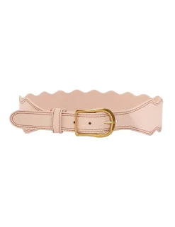 Discount ZIMMERMANN Wave Leather Waist Belt