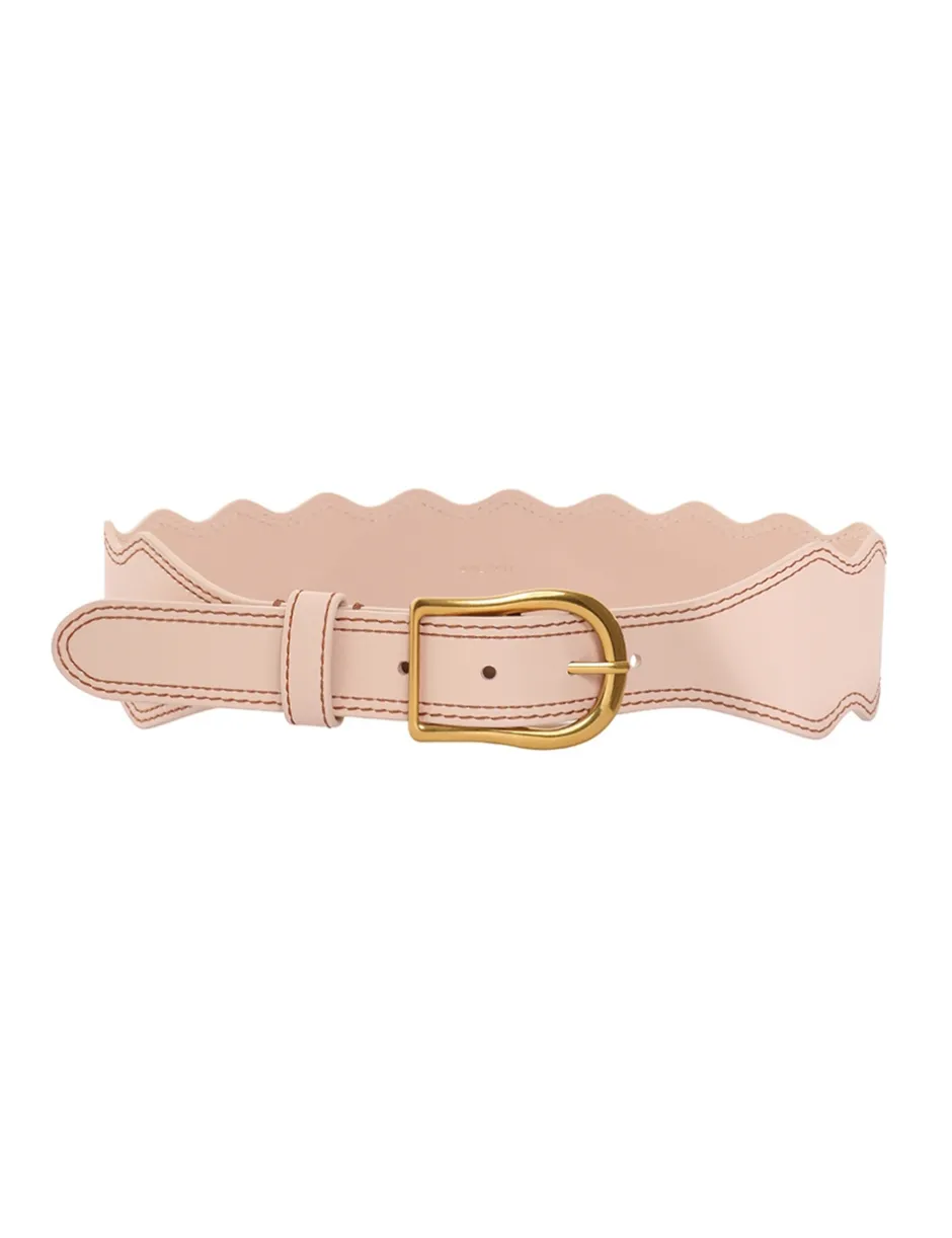 Discount ZIMMERMANN Wave Leather Waist Belt