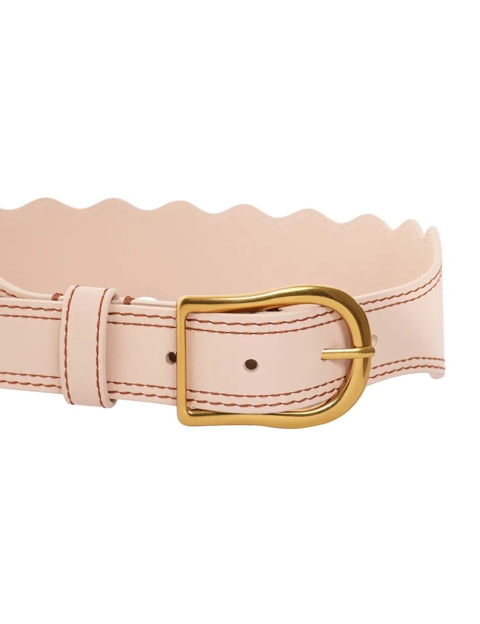 ZIMMERMANN Wave Leather Waist Belt