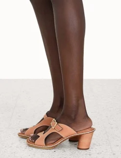Discount ZIMMERMANN Wavy Mule Sandal 65