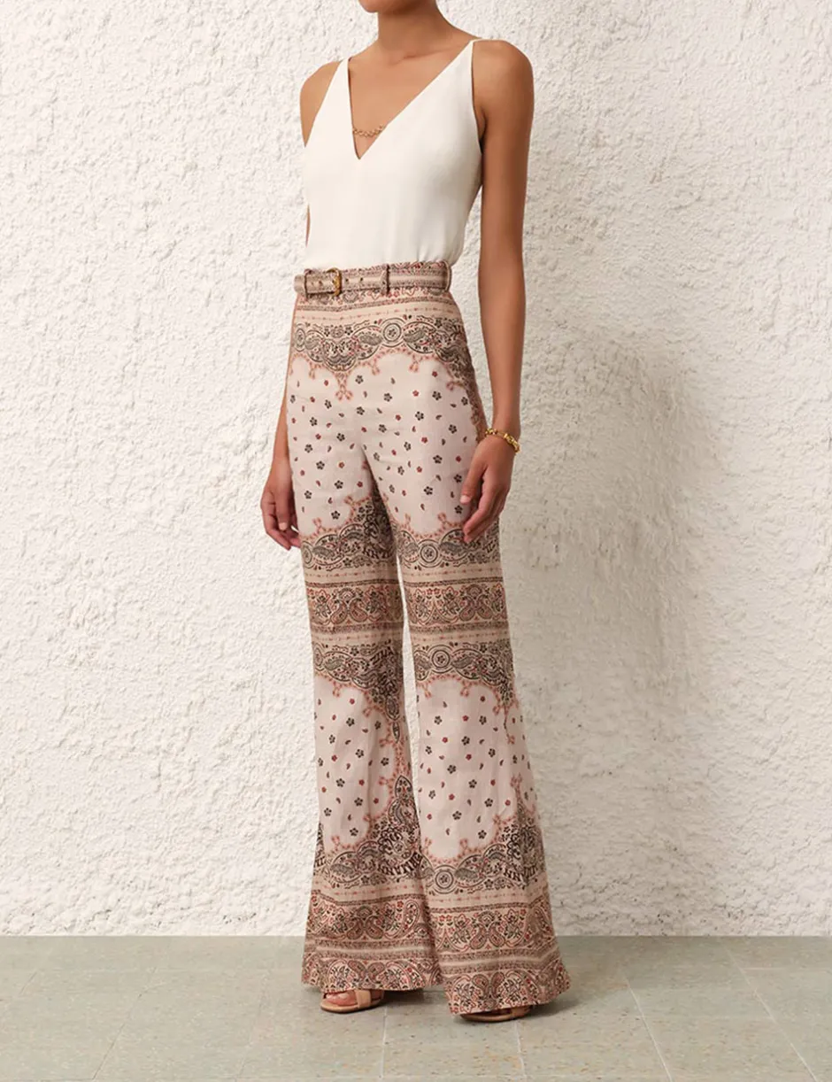 Outlet ZIMMERMANN Wide Leg Pant