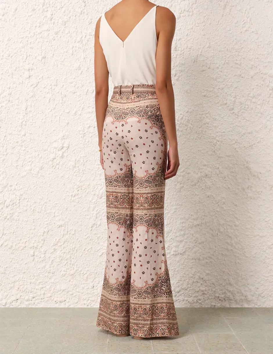 Hot ZIMMERMANN Wide Leg Pant